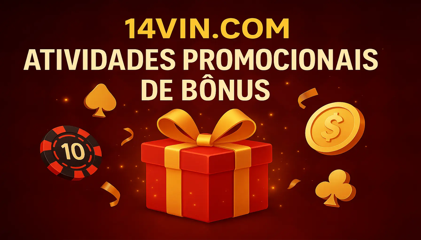 O bônus promocional 14VIN.COM é uma ótima maneira de começar sua aventura