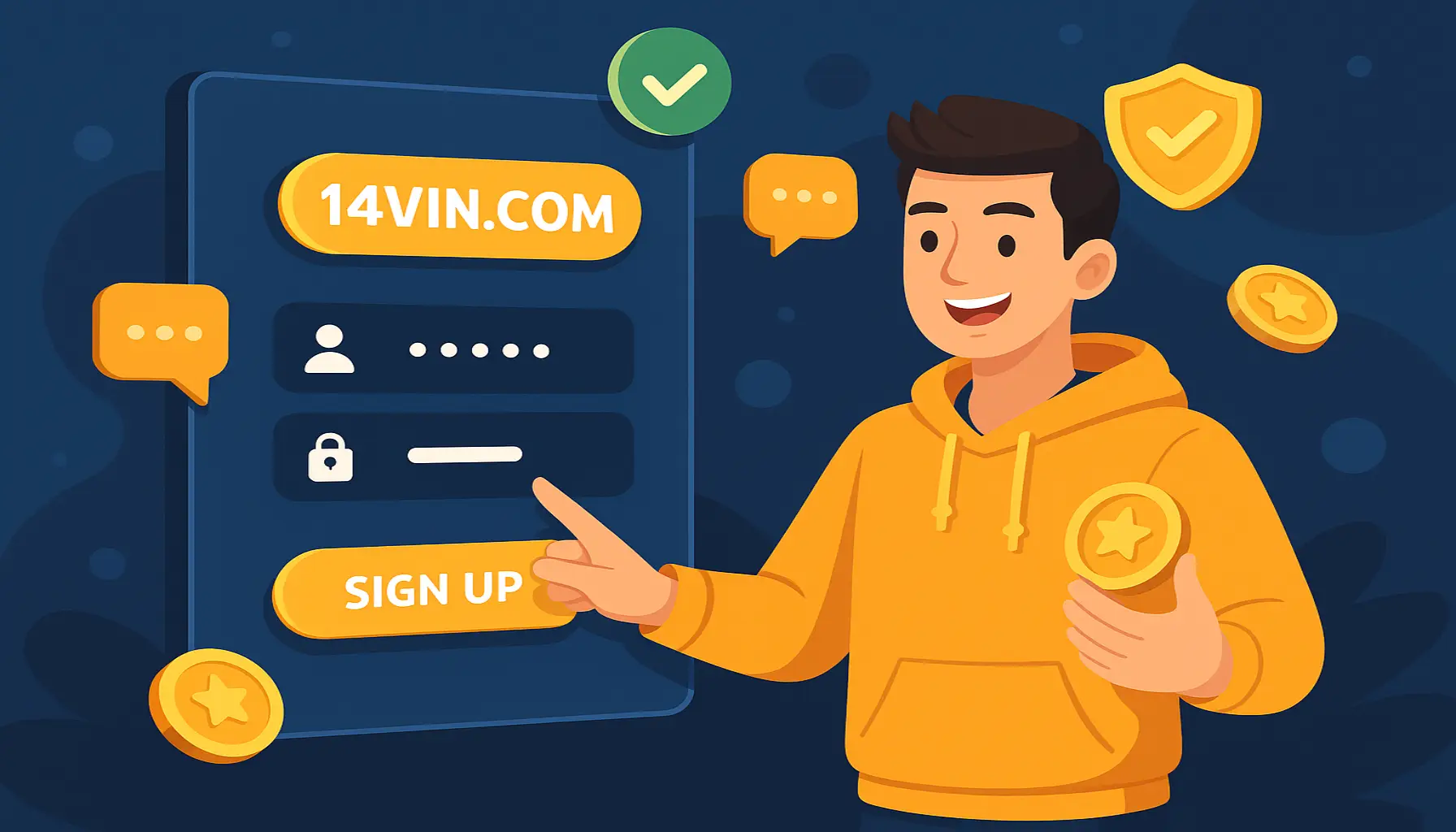 Não Perca tempo, o rRgistro na site 14VIN.COM