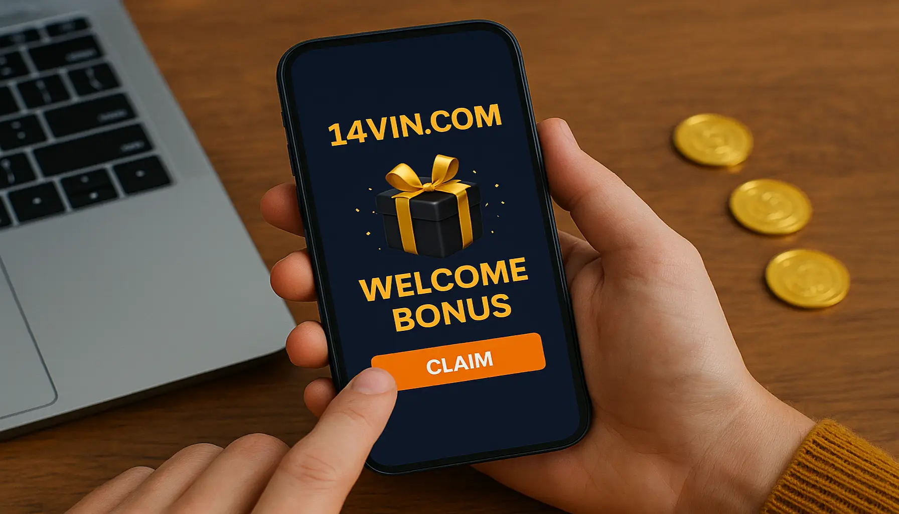 Criar uma nova Conta no plataforma 14VIN.COM